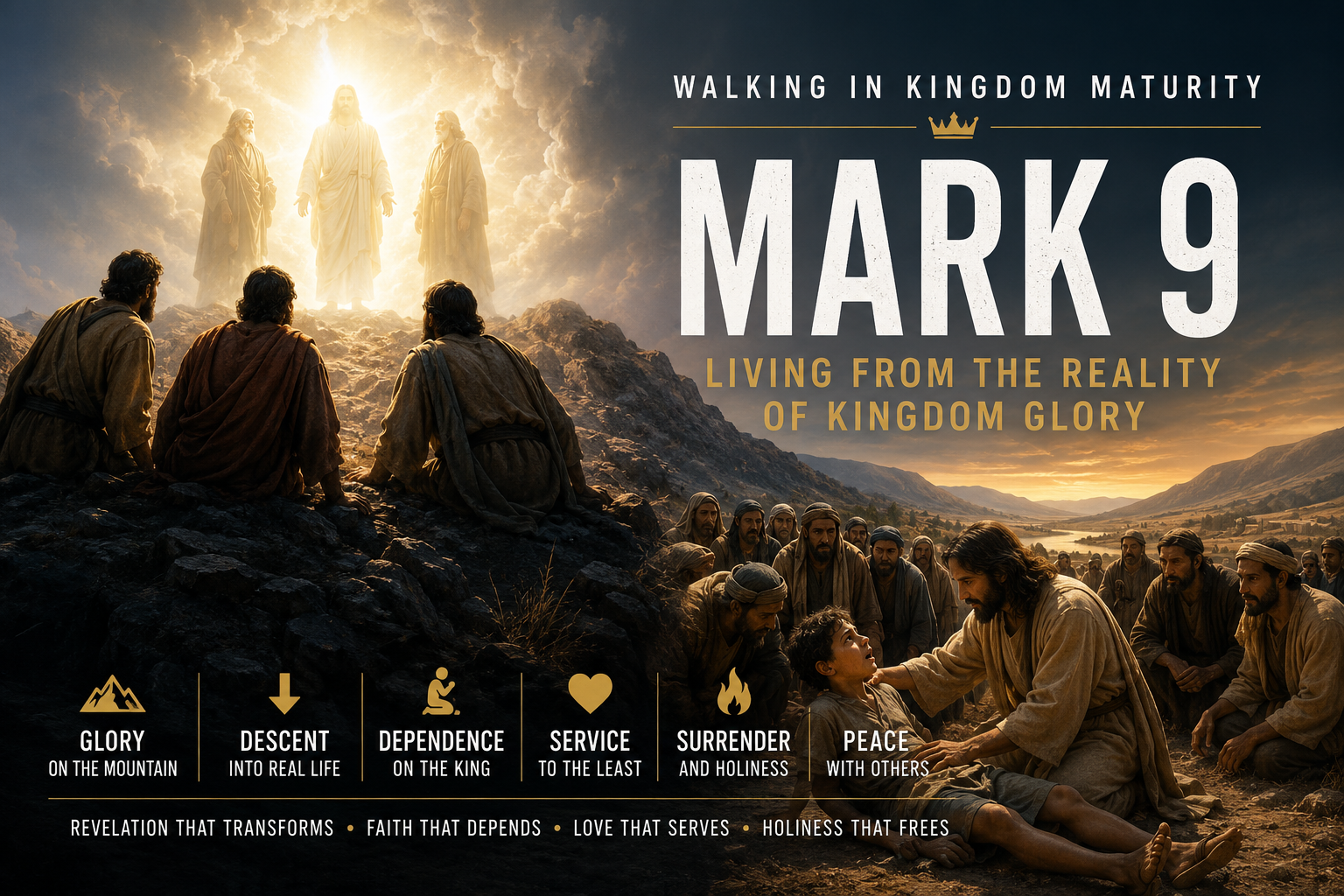 Mark 9 - Living From the Reality of Kingdom Glory
