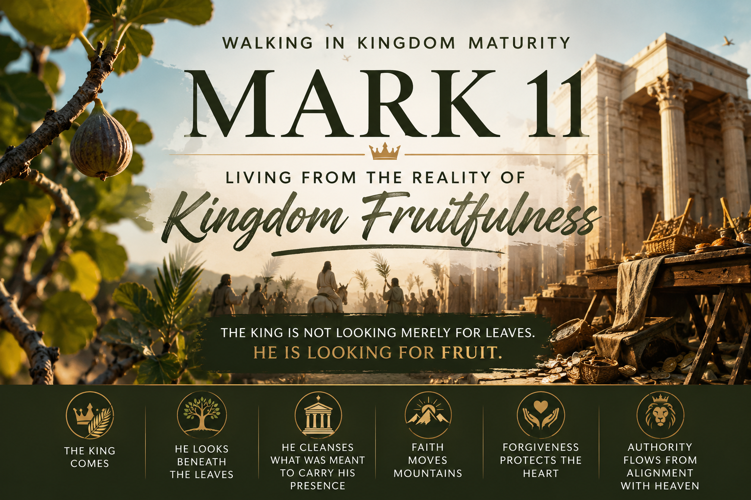 Mark 11 – Living From the Reality of Kingdom Fruitfulness