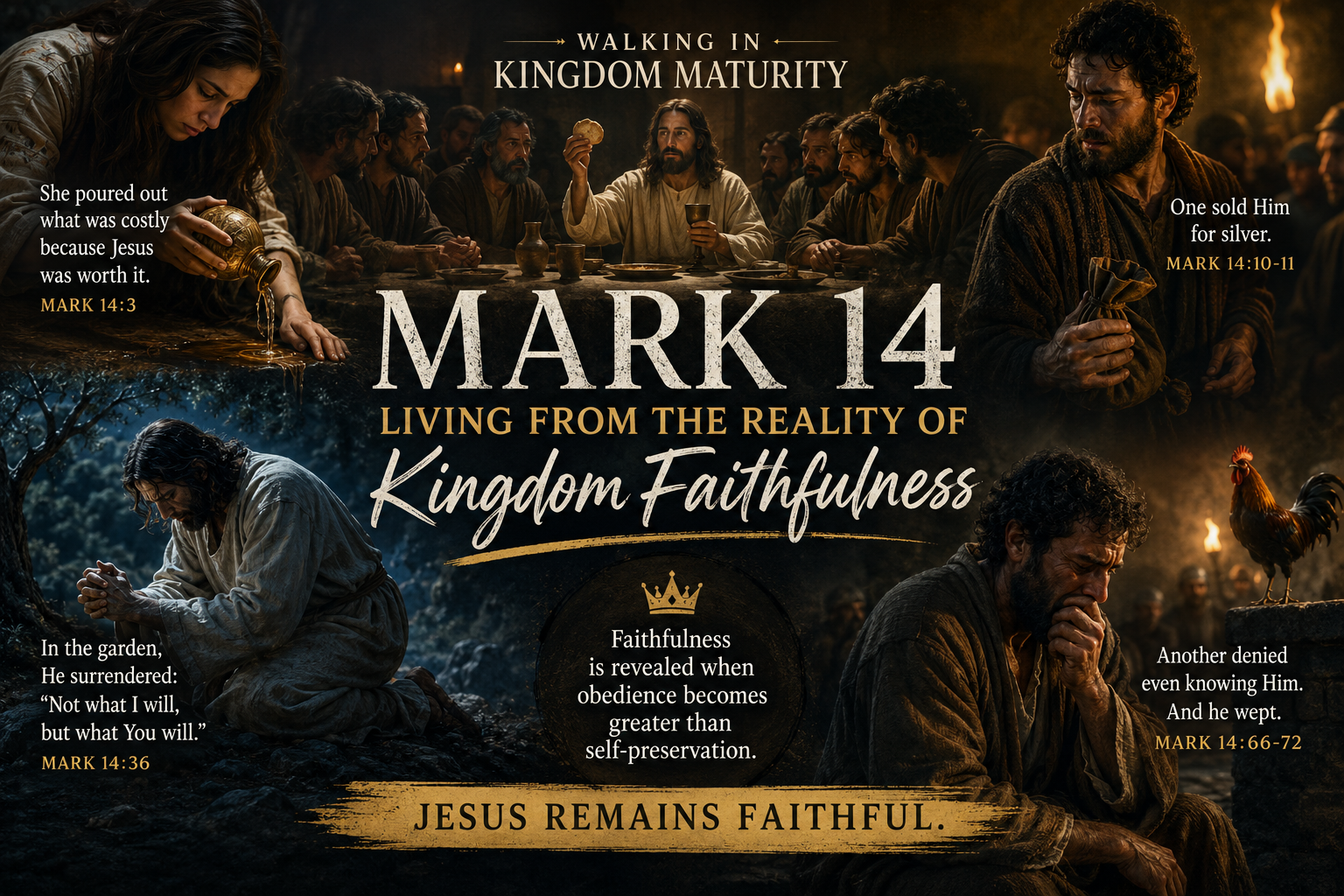 Mark 14 – Living From the Reality of Kingdom Faithfulness